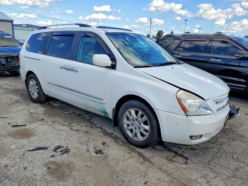2010 Kia SEDONA VIN KNDMH4C36A6348603 COPART salvage auction — FRONT END, IN - CERT OF TITLE-SALVAGE TITLE, sold $400 on 2026-07-20 (photo 4)