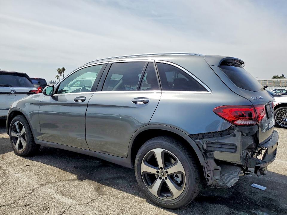 2020 Mercedes-benz Glc VIN W1N0G8DB4LF762070 COPART salvage auction — REAR END, Ca - Salvage Certificate, sold $10,400 on 2026-07-24 (photo 2)