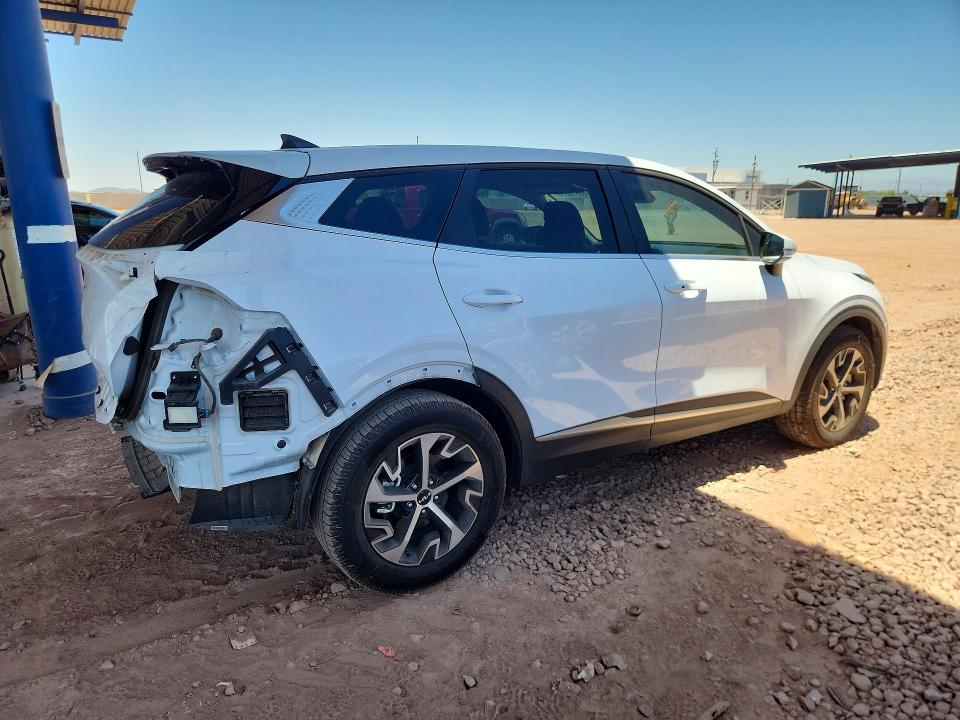 2024 Kia Sportage VIN 5XYK33DF0RG222867 COPART salvage auction — REAR END, Az - Cert Of Title - Salvage, sold $1,450 on 2026-07-30 (photo 3)
