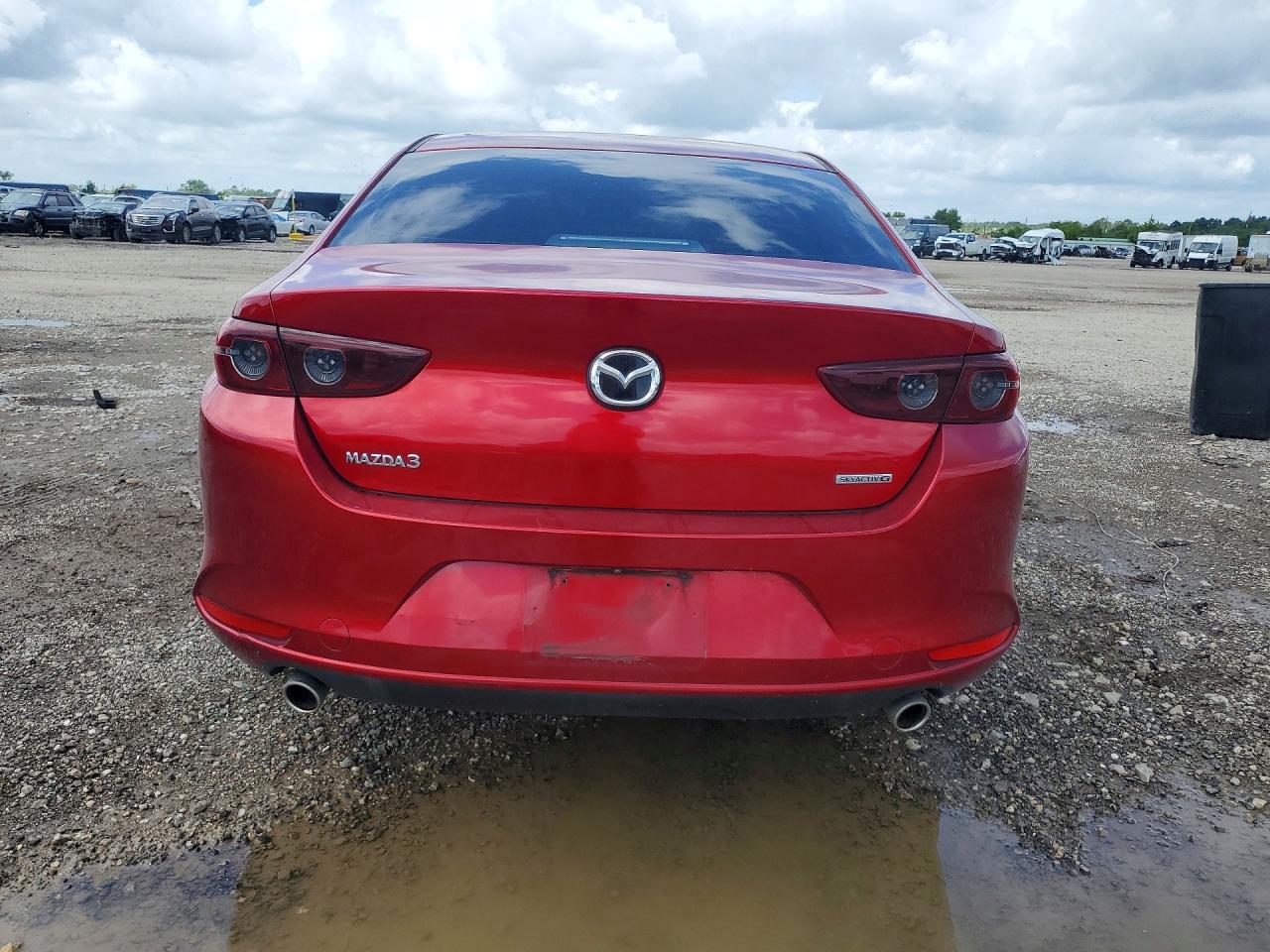 2020 Mazda 3 VIN JM1BPACL5L1171079 COPART salvage auction — Front End, TX - SALVAGE VEHICLE TITLE, sold $1,900 on 2026-07-09 (photo 6)