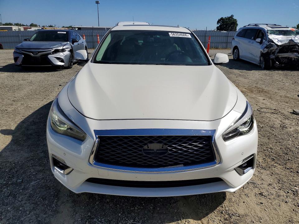 2021 Infiniti Q50 VIN JN1EV7BR7MM754686 COPART salvage auction — MINOR DENT/SCRATCHES, Az - Cert Of Title-Restored Salvage (P), sold $5,300 on 2026-07-02 (photo 5)
