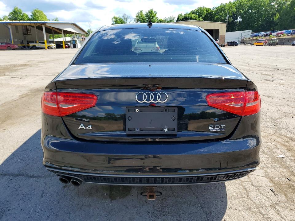 2015 Audi A4 VIN WAUDFAFL6FN035593 COPART salvage auction — REAR END, Va - Certificate Of Title, sold $1,000 on 2026-07-23 (photo 6)