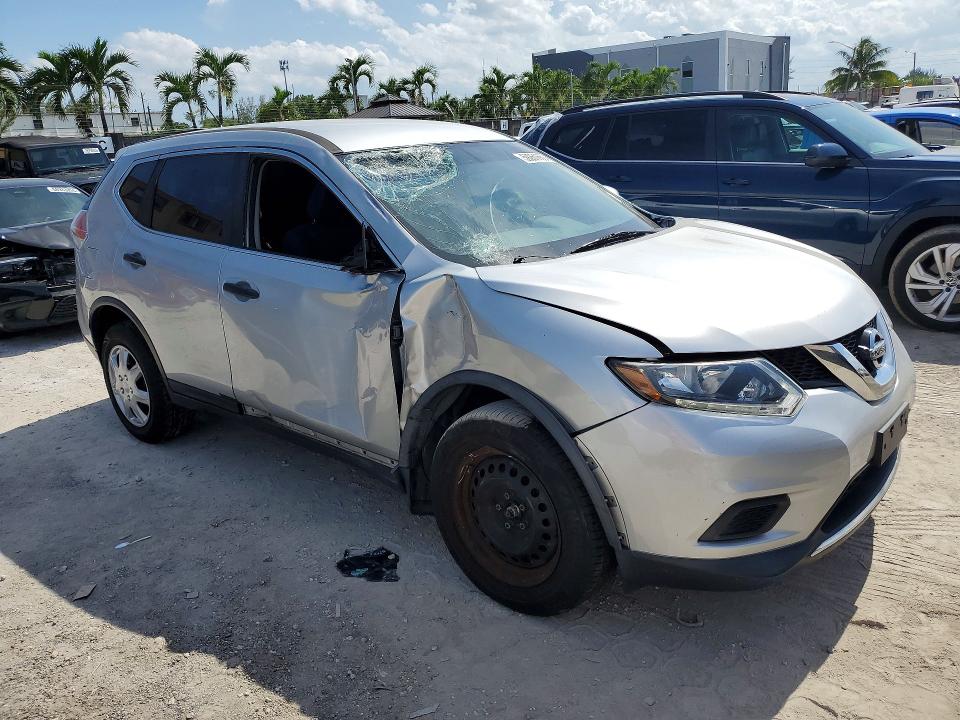 2016 Nissan Rogue VIN JN8AT2MV8GW139981 COPART salvage auction — FRONT END, Fl - Cert Of Title Slvg Rebuildable, sold $1,050 on 2026-07-10 (photo 4)