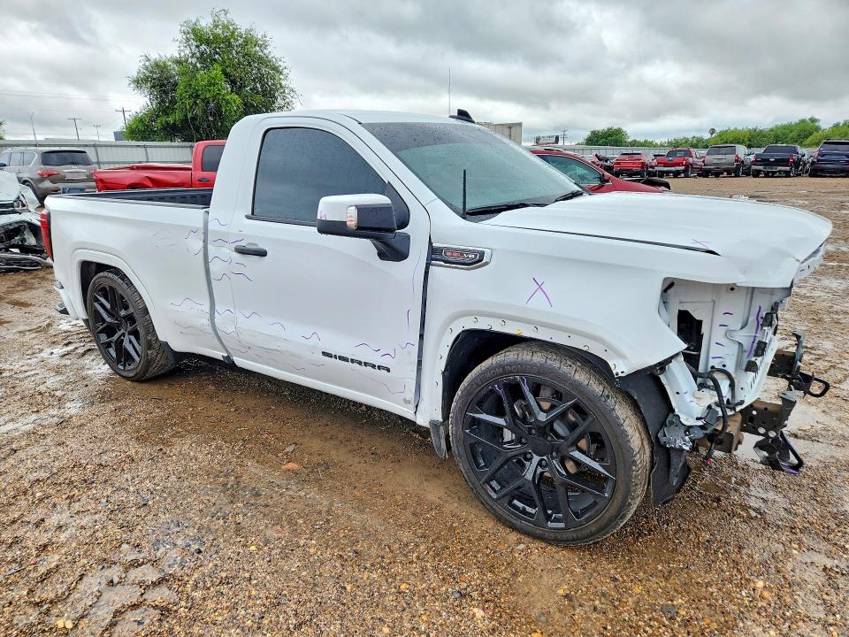 2025 Gmc VIN 3GTNHAEKXSG258491 COPART salvage auction — FRONT END, Tx - Salvage Vehicle Title, sold $10,000 on 2026-07-29 (photo 4)