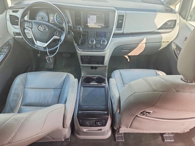 2017 Toyota Sienna VIN 5TDDZ3DC4HS170237 COPART salvage auction — HAIL, Tx - Certificate Of Title, sold $5,000 on 2026-07-31 (photo 8)