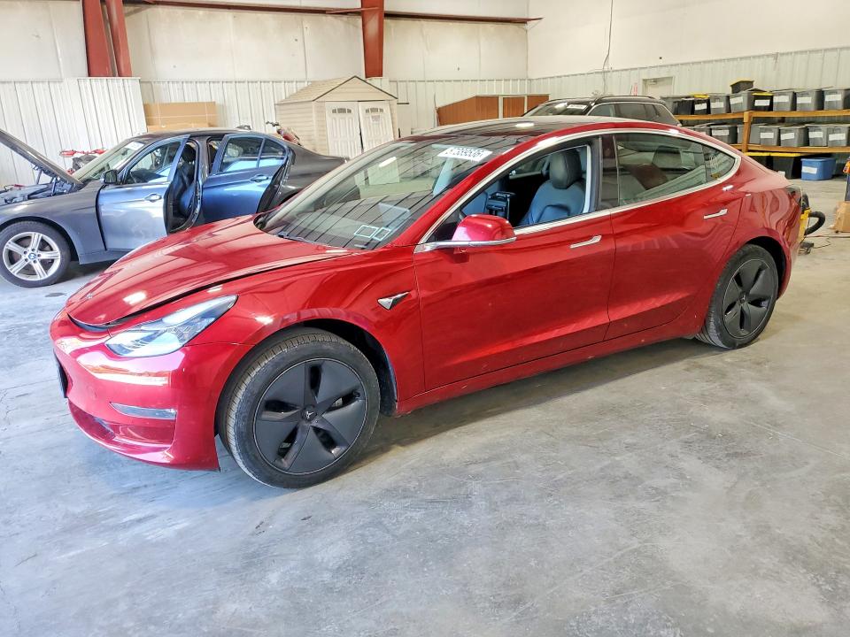2019 Tesla Model 3 VIN 5YJ3E1EB4KF452472 COPART salvage auction — UNDERCARRIAGE, Ny - Mv-907A Salvage Certificate, sold $4,950 on 2026-07-20 (photo 1)