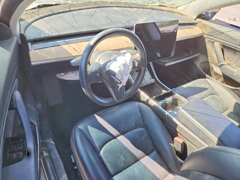 2018 Tesla Model 3 VIN 5YJ3E1EAXJF158631 COPART salvage auction — FRONT END, Ca - Salvage Certificate, sold $725 on 2026-07-13 (photo 8)