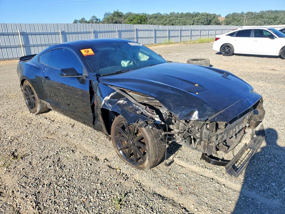 2019 Ford Mustang VIN 1FA6P8TH1K5143914 COPART salvage auction — FRONT END, Ca - Salvage Certificate, sold $3,150 on 2026-07-10 (photo 4)