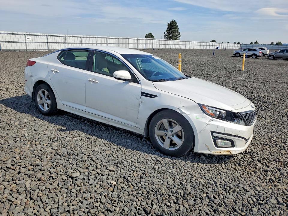 2015 Kia Optima VIN KNAGM4A71F5580633 COPART salvage auction — FRONT END, Wa - Bill Of Sale, sold $925 on 2026-07-08 (photo 4)