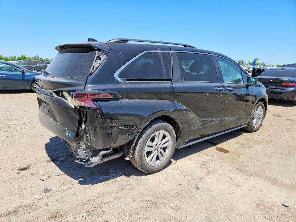 2025 Toyota VIN 5TDJSKFCXSS189266 COPART salvage auction — REAR END, Va - Cert Of Title - Salvage, sold $23,900 on 2026-07-22 (photo 3)
