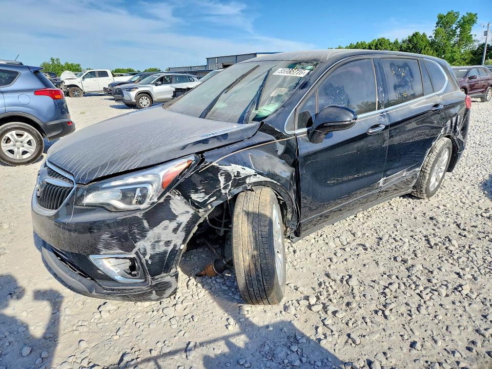2020 Buick Envision VIN LRBFXBSA5LD166498 COPART salvage auction — SIDE, Mi - Dealer Only Clean Title (P), sold $4,500 on 2026-07-27 (photo 1)