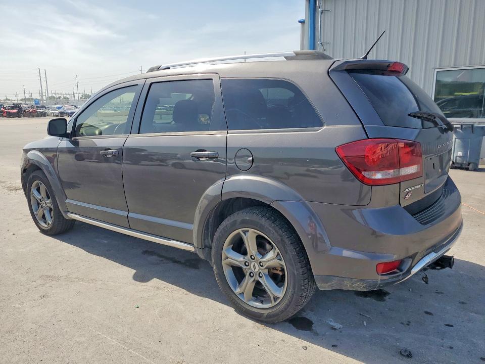 2018 Dodge Journey VIN 3C4PDDGG9JT197204 COPART salvage auction — HAIL, Ok - Cert Of Title-Salvage, sold $2,550 on 2026-07-31 (photo 2)