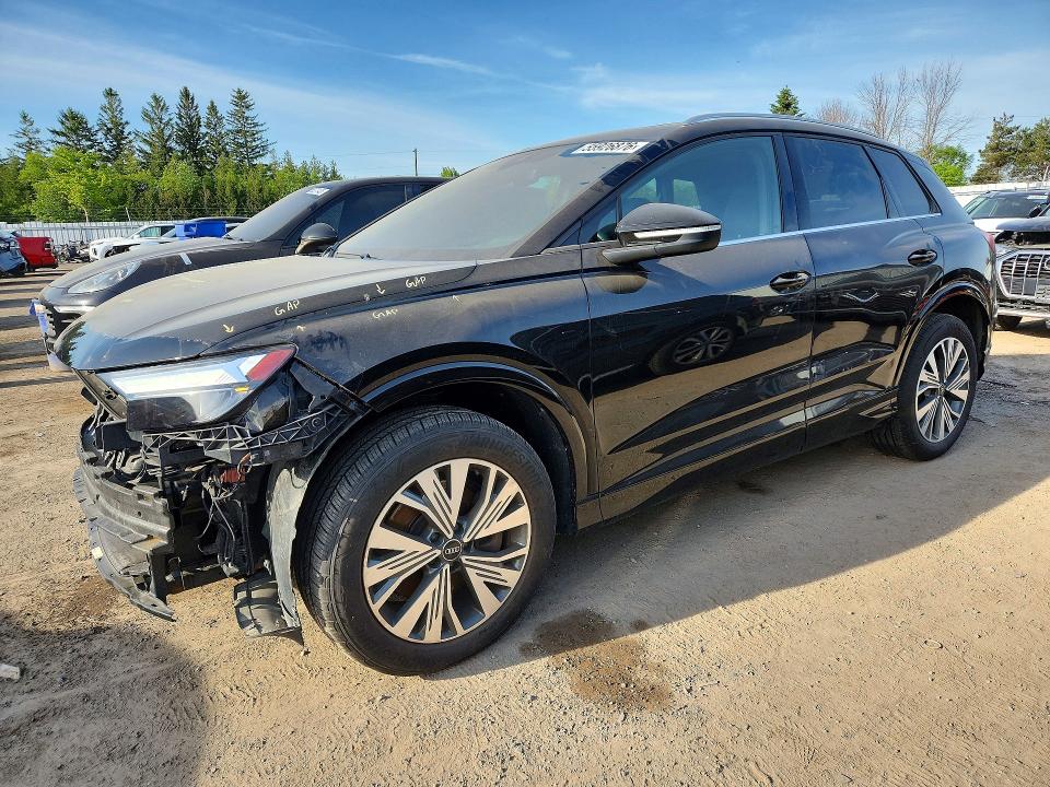 2023 Audi Q4 e-tron VIN WA1G2AFZ4PP072027 COPART salvage auction — FRONT END, On - Permit Salvage, sold $14,000 on 2026-07-16 (photo 1)