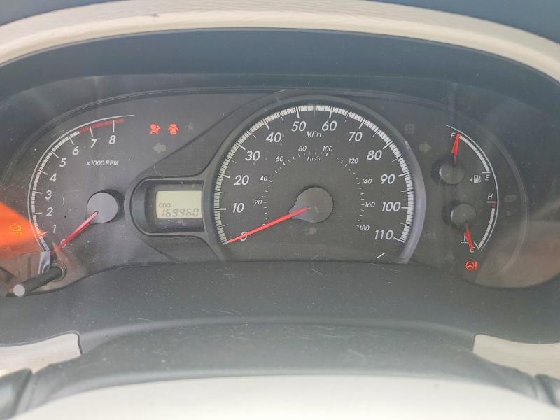 2012 Toyota Sienna VIN 5TDZK3DC6CS196583 COPART salvage auction — FRONT END, Fl - Cert Of Title Slvg Rebuildable, sold $1,150 on 2026-07-14 (photo 9)