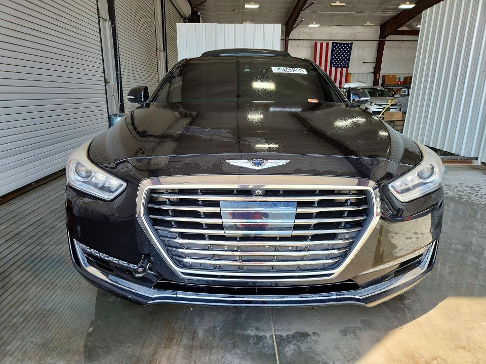 2018 Genesis G90 VIN KMHG54JH9JU042765 COPART salvage auction — SIDE, IL - CERTIFICATE OF TITLE, sold $3,500 on 2026-07-30 (photo 5)
