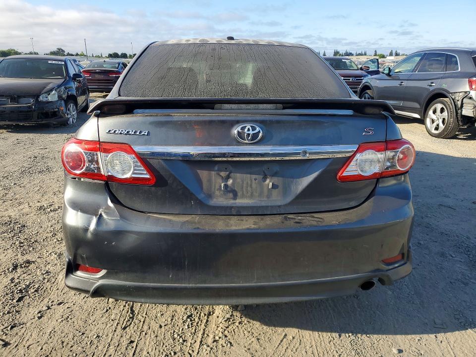 2011 Toyota Corolla VIN 2T1BU4EE1BC715757 COPART salvage auction — FRONT END, Ca - Salvage Certificate, sold $1,000 on 2026-07-02 (photo 6)