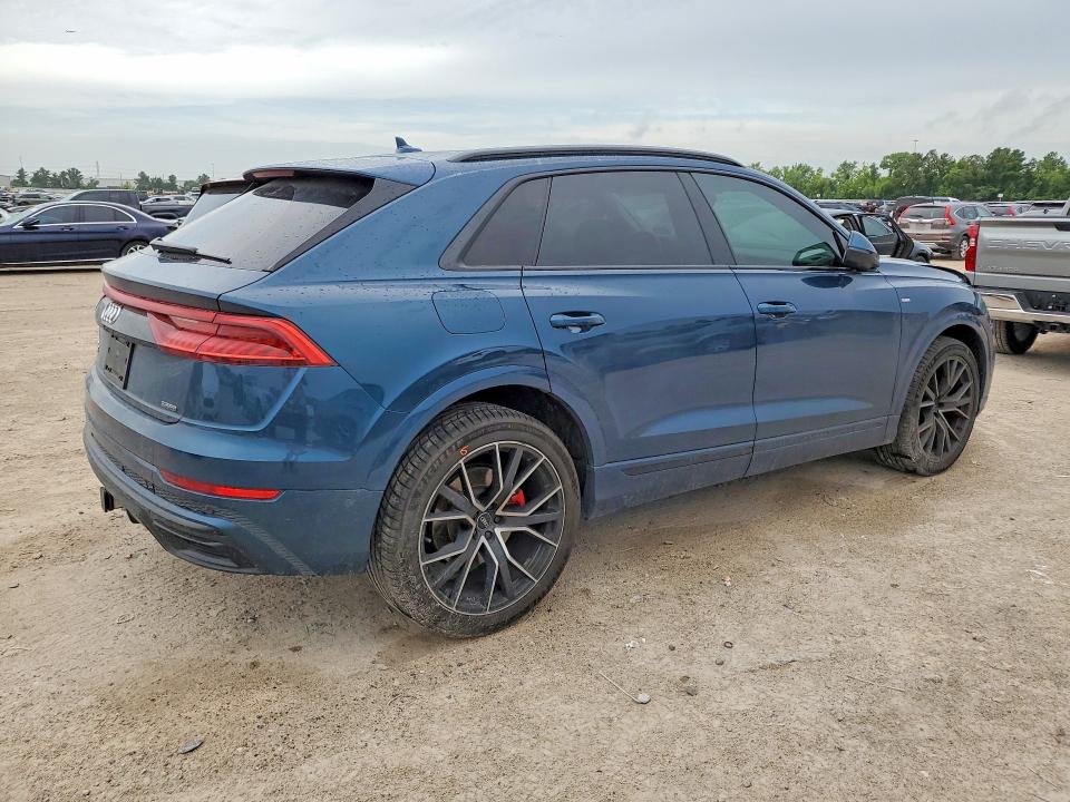 2020 Audi Q8 VIN WA1EVAF12LD026197 COPART salvage auction — FRONT END, TX - SALVAGE VEHICLE TITLE, sold $27,750 on 2026-07-28 (photo 3)