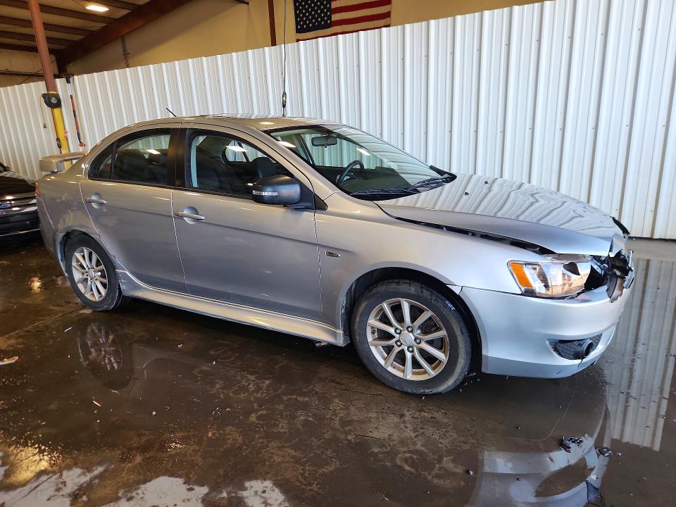 2015 Mitsubishi Lancer VIN JA32U2FU4FU005365 COPART salvage auction — FRONT END, Pa - Certificate Of Salvage, sold $650 on 2026-07-02 (photo 4)