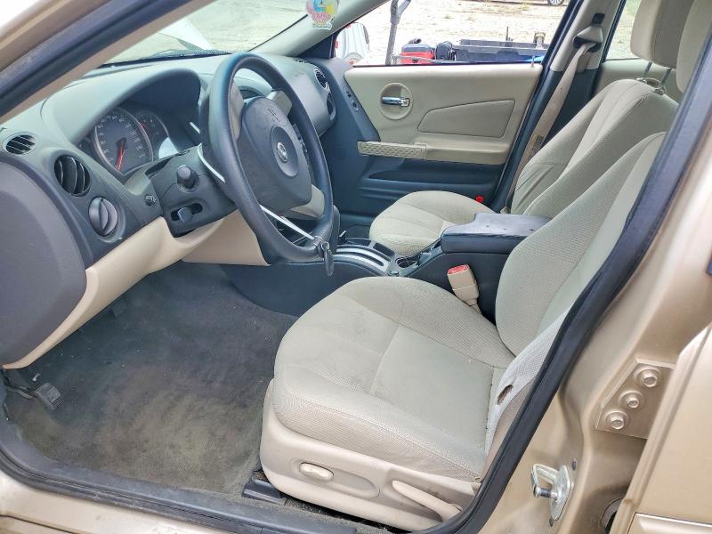 2005 Pontiac Grand prix VIN 2G2WP522151203366 COPART salvage auction — FRONT END, Ca - Salvage Certificate, sold $50 on 2026-07-31 (photo 7)