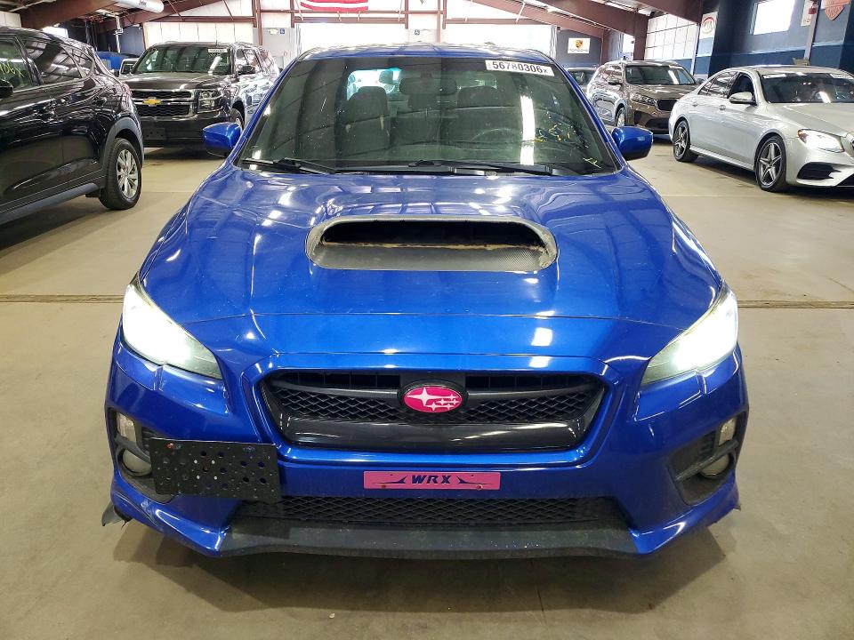 2015 Subaru VIN JF1VA1J67F8806624 COPART salvage auction — MINOR DENT/SCRATCHES, Ct - Certificate Of Title, sold $6,300 on 2026-07-31 (photo 5)