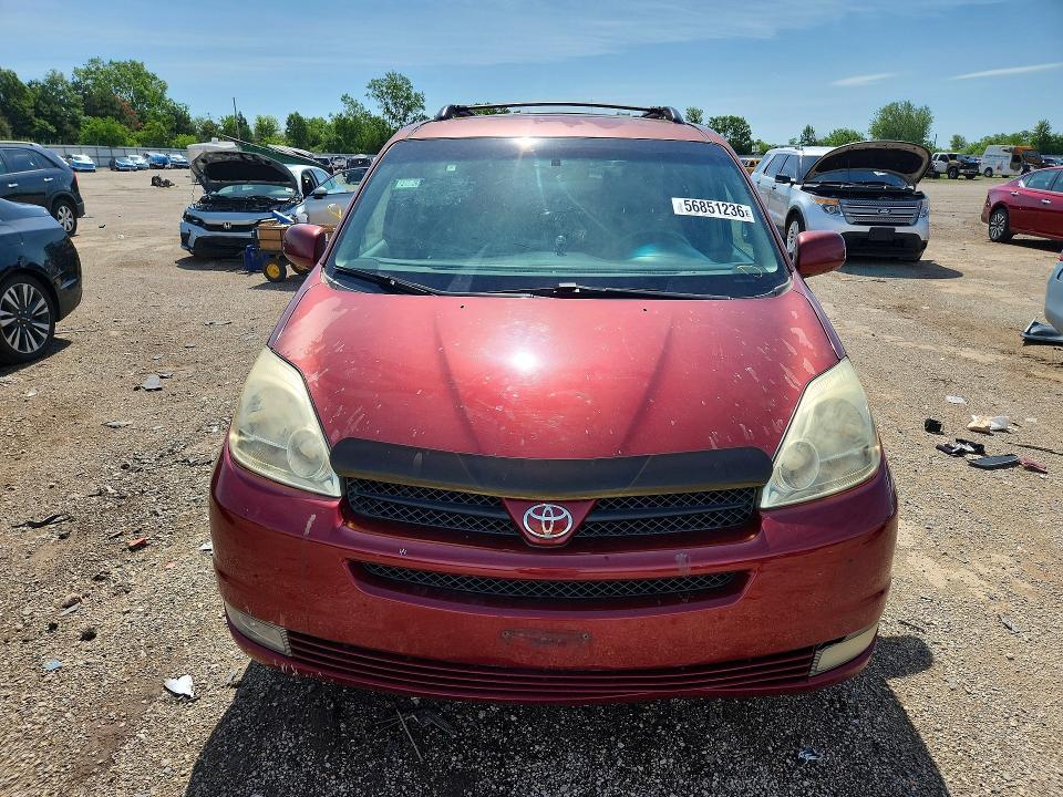 2005 Toyota Sienna VIN 5TDZA22C45S269193 COPART salvage auction — REAR END, Il - Salvage Certificate, sold $400 on 2026-07-16 (photo 5)
