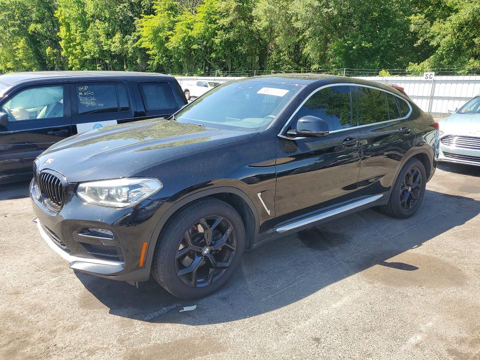 2021 BMW X4 VIN 5UX2V1C09M9F37206 COPART salvage auction — REAR END, Nj - Cert Of Title-Salvage, sold $5,400 on 2026-07-30 (photo 1)