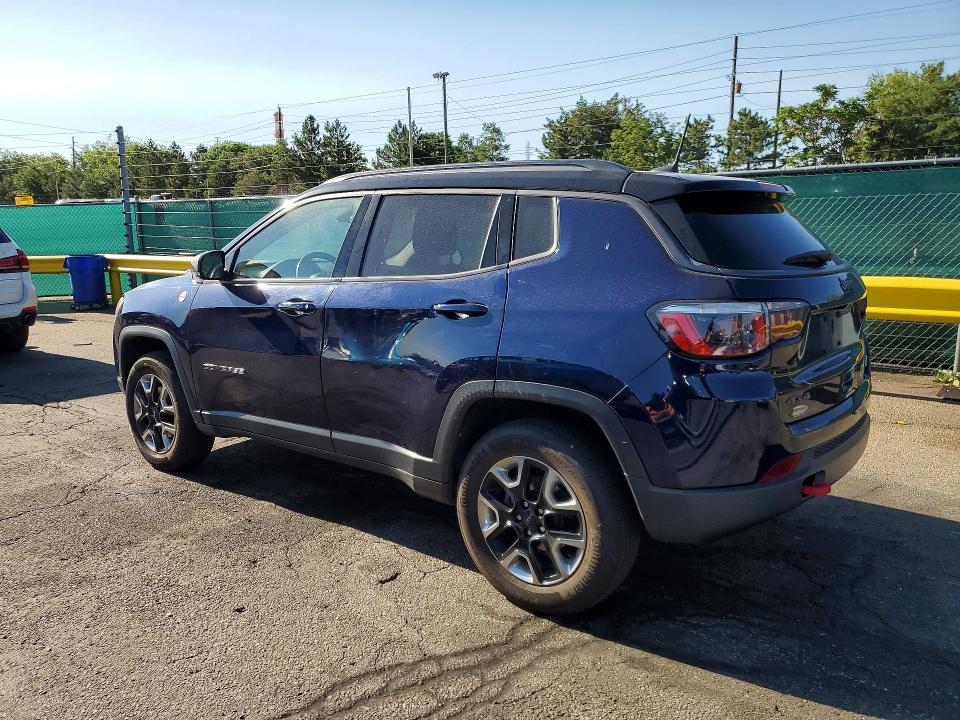 2018 Jeep Compass VIN 3C4NJDDB2JT234697 COPART salvage auction — HAIL, Co - Dis/Dlr/Exp Only Clean Title, sold $4,900 on 2026-07-09 (photo 2)