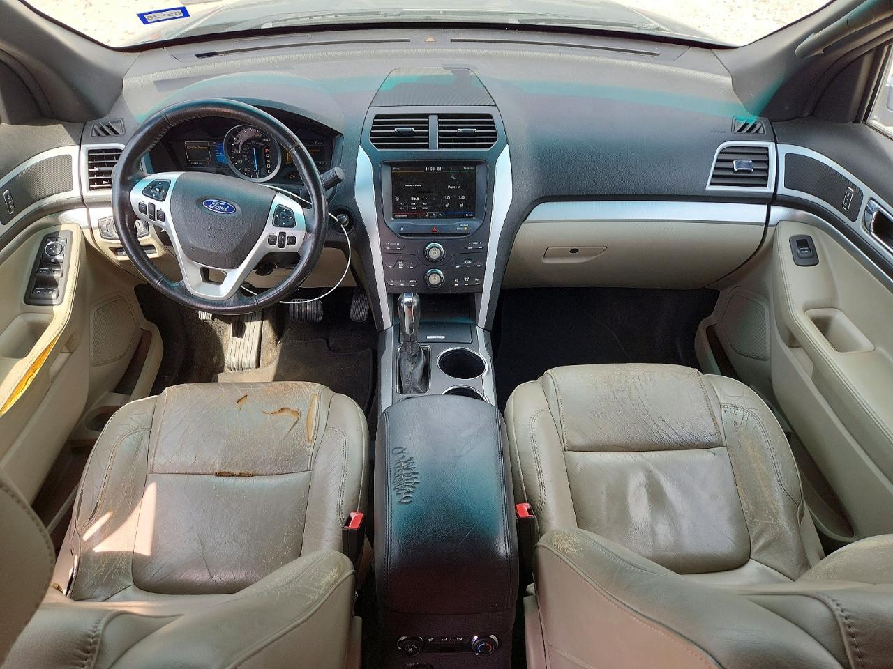 2013 Ford Explorer VIN 1FM5K7D90DGA04057 COPART salvage auction — Front End, TX - SALVAGE VEHICLE TITLE, sold $1,450 on 2026-07-09 (photo 8)