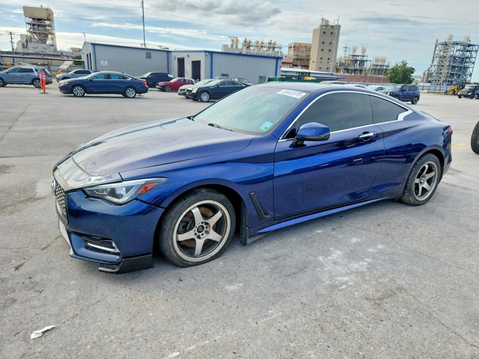 2017 Infiniti VIN JN1EV7ELXHM553877 COPART salvage auction — WATER/FLOOD, La - Cert Of Title-Salvage Flood, sold $2,150 on 2026-07-15 (photo 1)