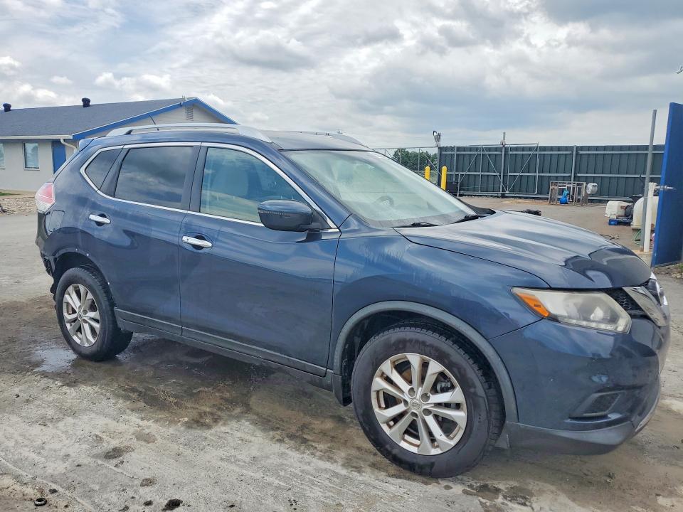 2016 Nissan VIN KNMAT2MT2GP657010 COPART salvage auction — REAR END, Mo - Salvage Certificate Of Title, sold $625 on 2026-07-27 (photo 4)