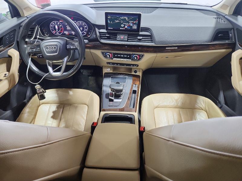 2018 Audi Q5 VIN WA1BNAFY0J2010721 COPART salvage auction — MINOR DENT/SCRATCHES, Va - Certificate Of Title, sold $6,100 on 2026-07-10 (photo 8)