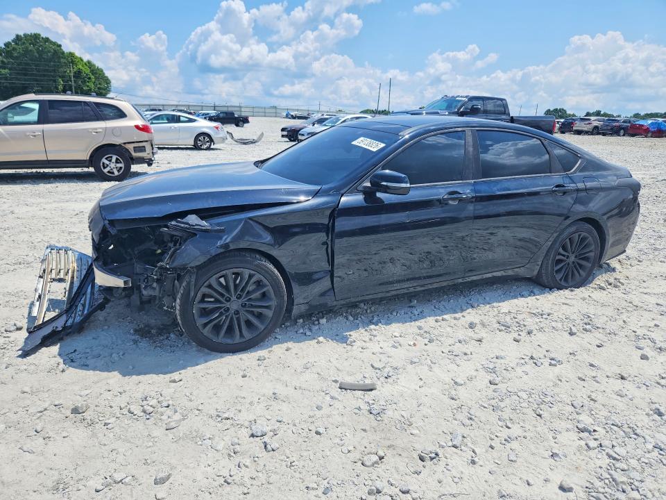 2015 Hyundai Genesis VIN KMHGN4JE6FU017920 COPART salvage auction — FRONT END, Ga - Cert Of Title-Salvage Court Or, sold $1,850 on 2026-07-08 (photo 1)