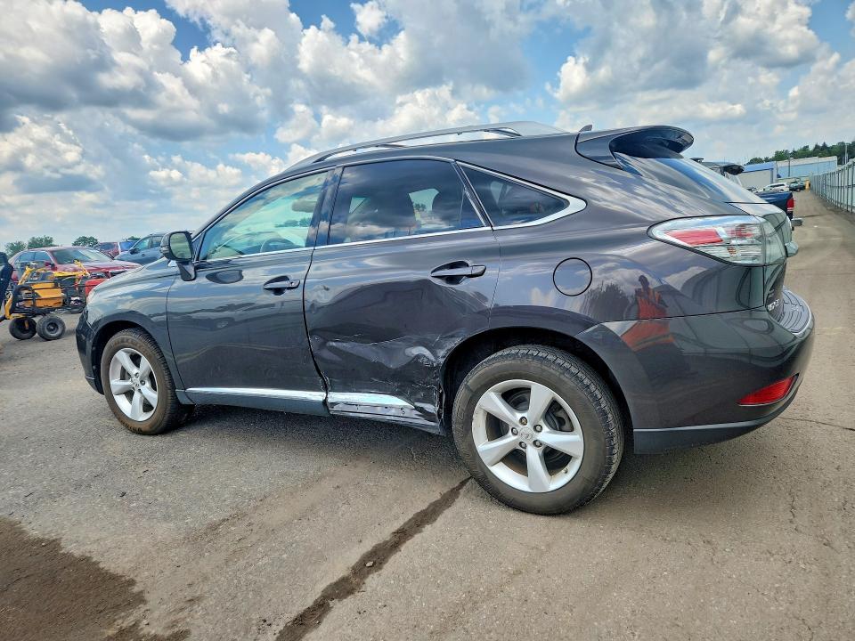 2010 Lexus Rx 350 VIN JTJBK1BA7A2401434 COPART salvage auction — SIDE, PA - CERTIFICATE OF SALVAGE, sold $4,950 on 2026-07-10 (photo 2)
