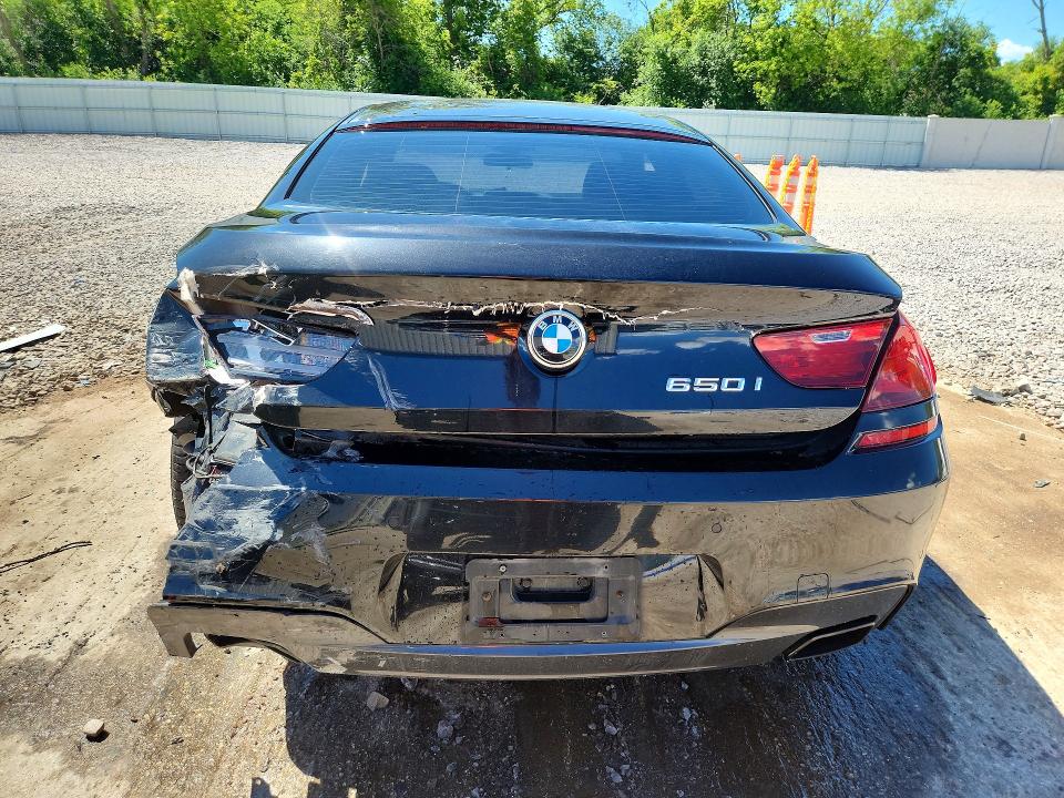 2015 BMW VIN WBA6B2C55FD799182 COPART salvage auction — REAR END, WI - JUNKED VEHICLE BILL OF SALE, sold $3,100 on 2026-08-03 (photo 6)