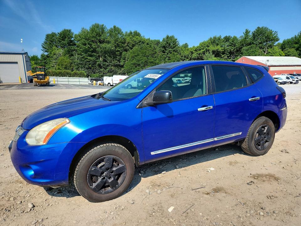 2013 Nissan Rogue VIN JN8AS5MV8DW642183 COPART salvage auction — REAR END, Ma - Cert Of Title-Reconstrctd Coll, sold $500 on 2026-07-20 (photo 1)