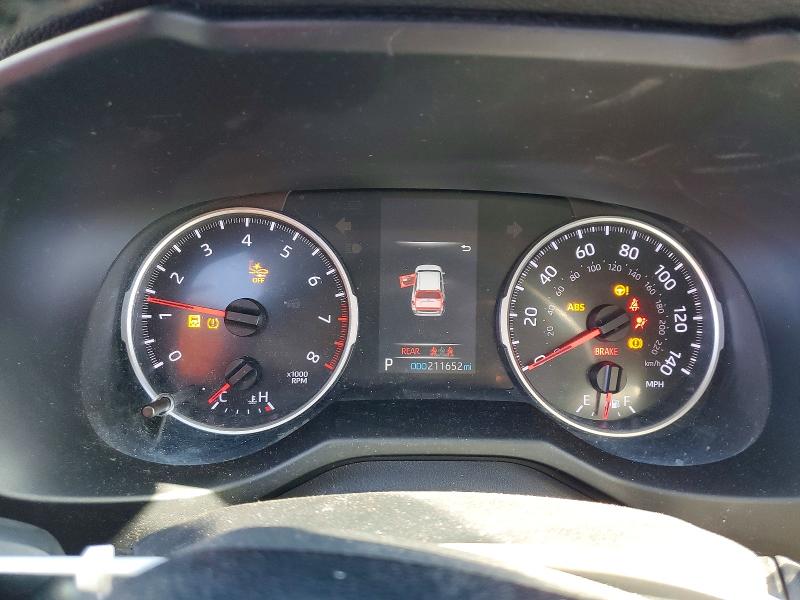 2019 Toyota VIN 2T3H1RFV5KW051824 COPART salvage auction — REAR END, Ca - Salvage Certificate, sold $8,000 on 2026-07-10 (photo 9)