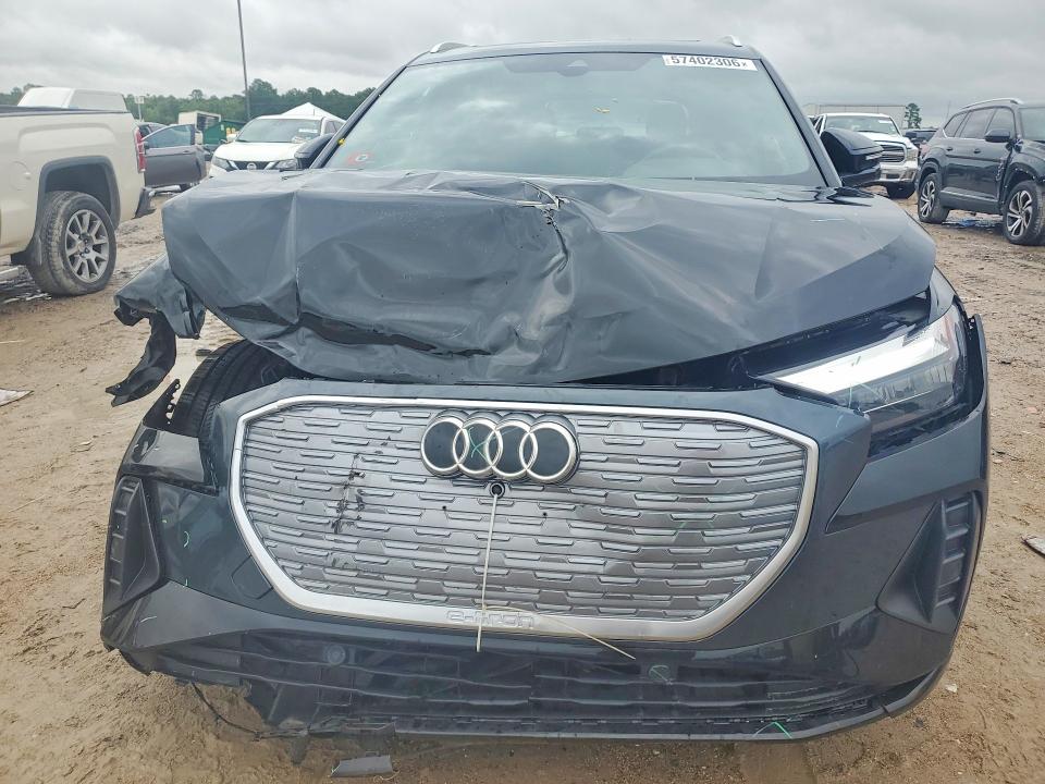 2023 Audi Q4 e-tron VIN WA1BCBFZ1PP006435 COPART salvage auction — FRONT END, Tx - Salvage Vehicle Title, sold $200 on 2026-07-21 (photo 5)