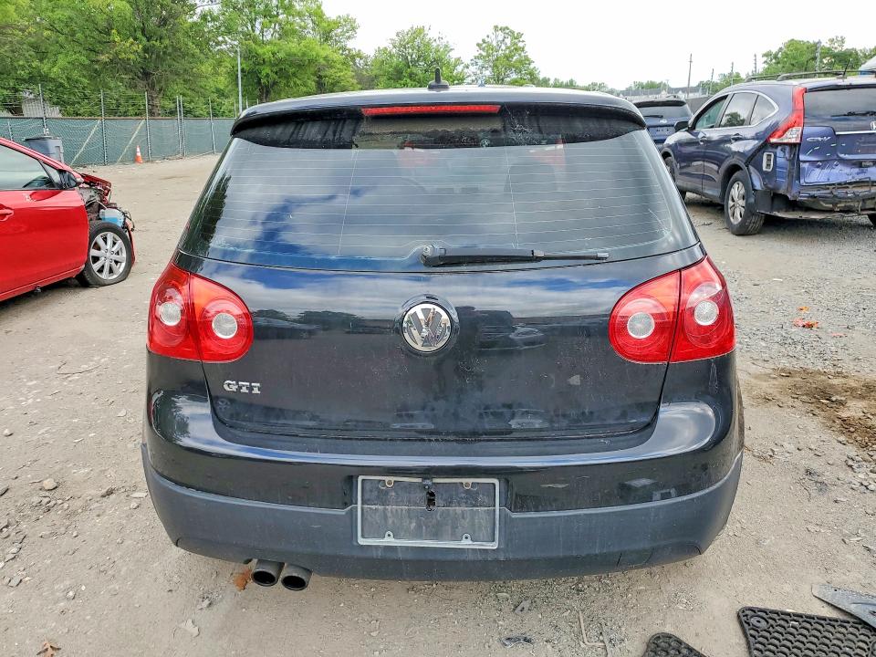 2009 Volkswagen Gti VIN WVWHV71K99W128017 COPART salvage auction — SIDE, MT - CERTIFICATE OF TITLE, sold $550 on 2026-07-26 (photo 6)