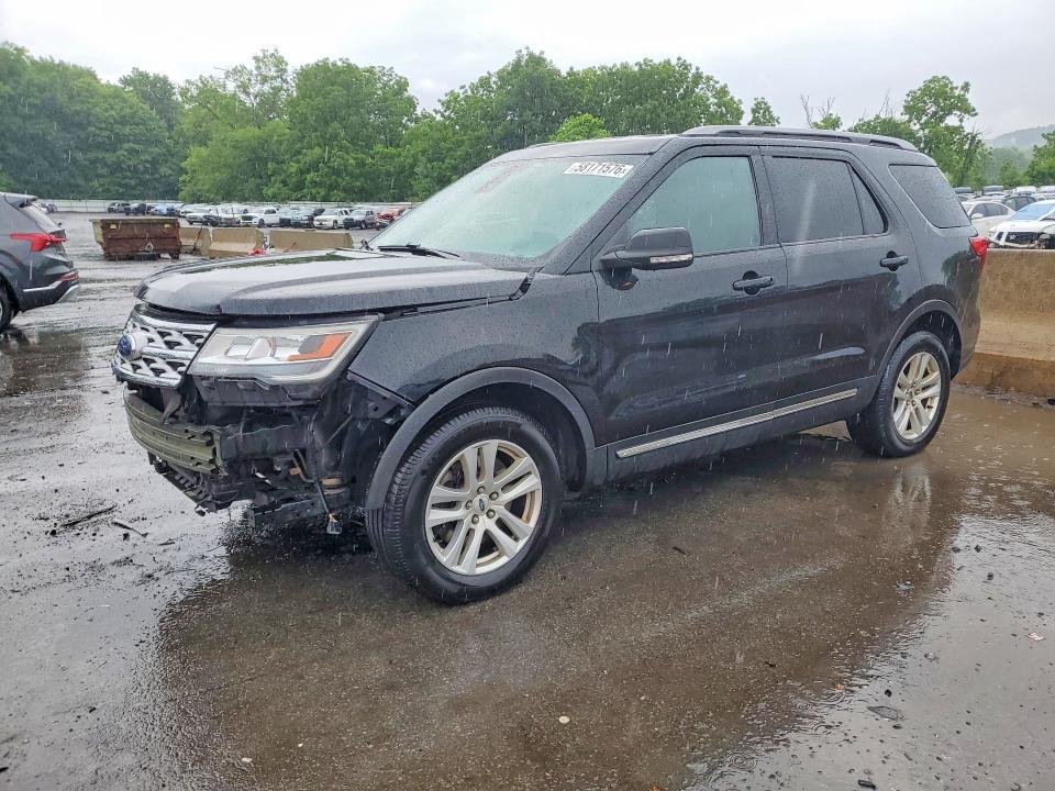 2019 Ford VIN 1FM5K8D82KGA20772 COPART salvage auction — FRONT END, Ny - Mv-907A Salvage Certificate, sold $1,850 on 2026-07-18 (photo 1)