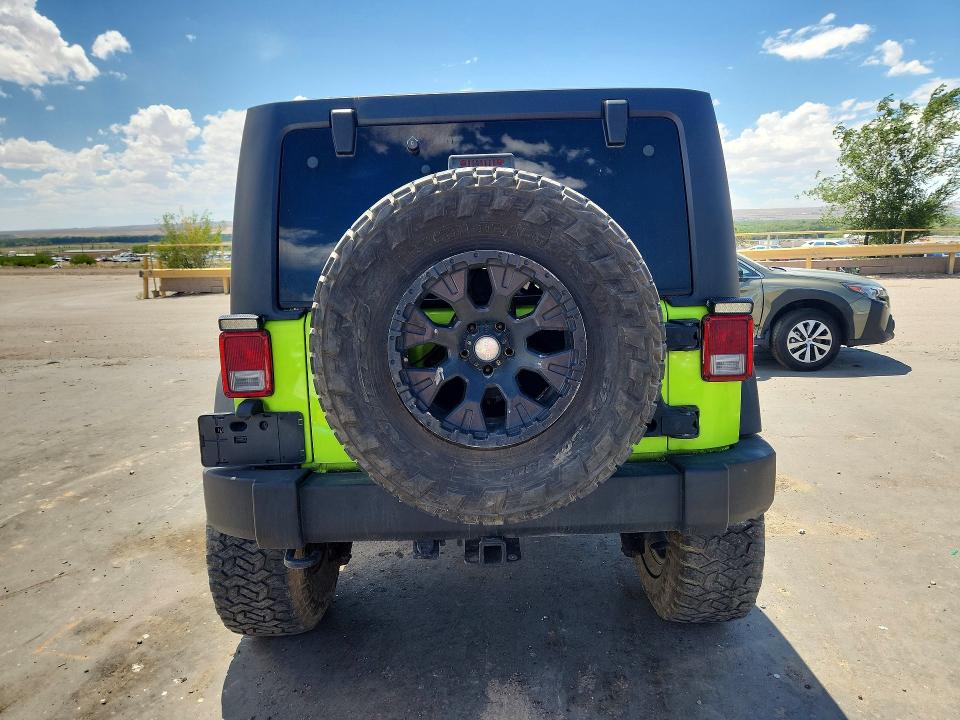 2012 Jeep Wrangler / VIN 1C4BJWFG3CL248677 COPART salvage auction — FRONT END, Sc - Cert Of Title-Salvage, sold $6,400 on 2026-07-09 (photo 6)