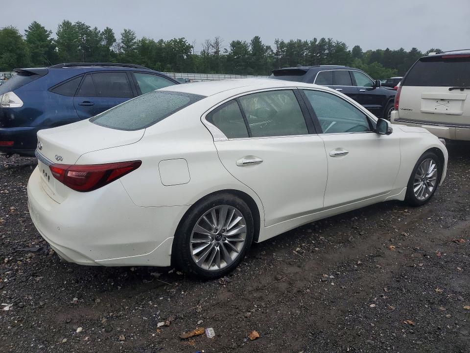 2021 Infiniti VIN JN1EV7BR2MM755213 COPART salvage auction — ROOF, Md - Cert Of Salvage < 75% Damage, sold $9,600 on 2026-07-20 (photo 3)
