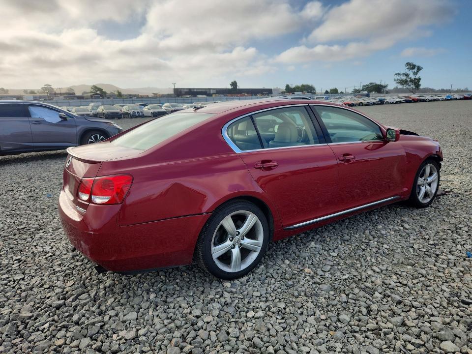 2007 Lexus Gs VIN JTHBE96S170010617 COPART salvage auction — FRONT END, Ca - Salvage Certificate, sold $325 on 2026-07-16 (photo 3)