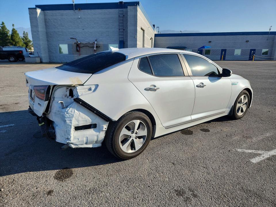 2014 Kia VIN KNAGM4AD6E5067754 COPART salvage auction — REAR END, Ca - Salvage Certificate, sold $1,050 on 2026-07-02 (photo 3)