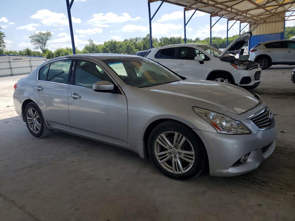 2012 Infiniti G VIN JN1DV6AP1CM810769 COPART salvage auction — FRONT END, GA - CERT OF TITLE-SALVAGE, sold $250 on 2026-07-23 (photo 4)