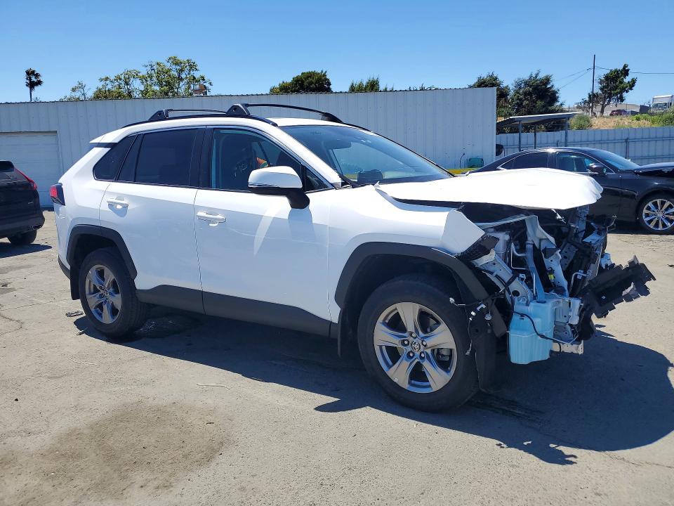 2023 Toyota Rav 4 VIN 2T3W1RFV6PC236870 COPART salvage auction — FRONT END, Ca - Salvage Certificate, sold $9,400 on 2026-07-31 (photo 4)