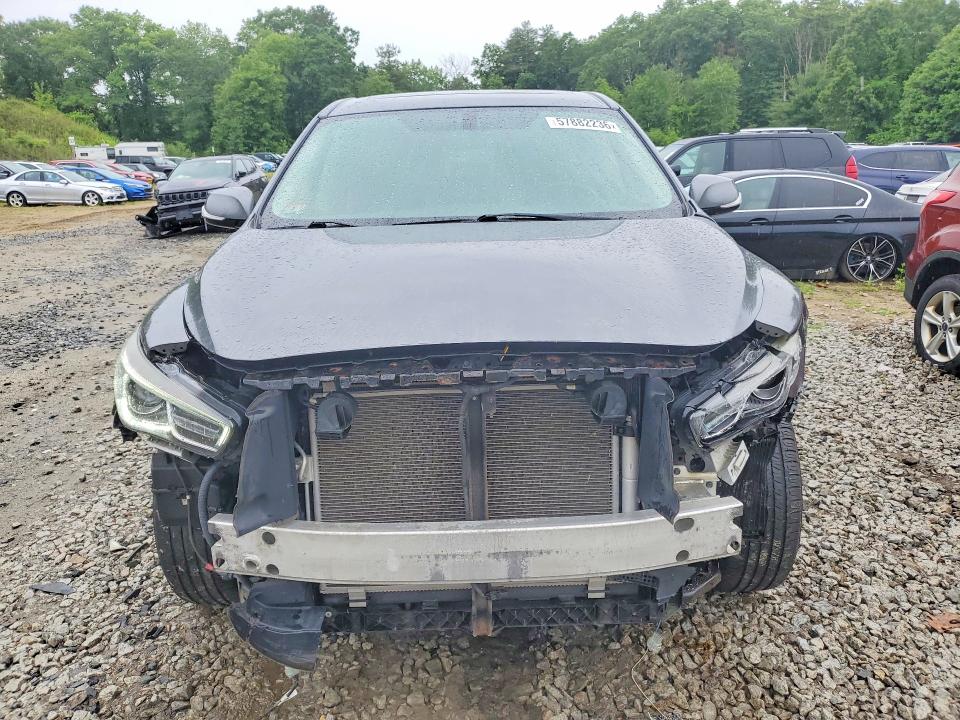 2018 Infiniti VIN 5N1DL0MM1JC524453 COPART salvage auction — FRONT END, Ma - Cert Of Title-Salvage, sold $900 on 2026-07-17 (photo 5)