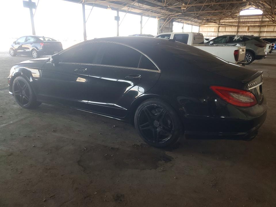 2012 Mercedes-benz Cls-klasse amg VIN WDDLJ7EB0CA023814 COPART salvage auction — UNDERCARRIAGE, Az - Cert Of Title - Salvage, sold $4,050 on 2026-07-20 (photo 2)