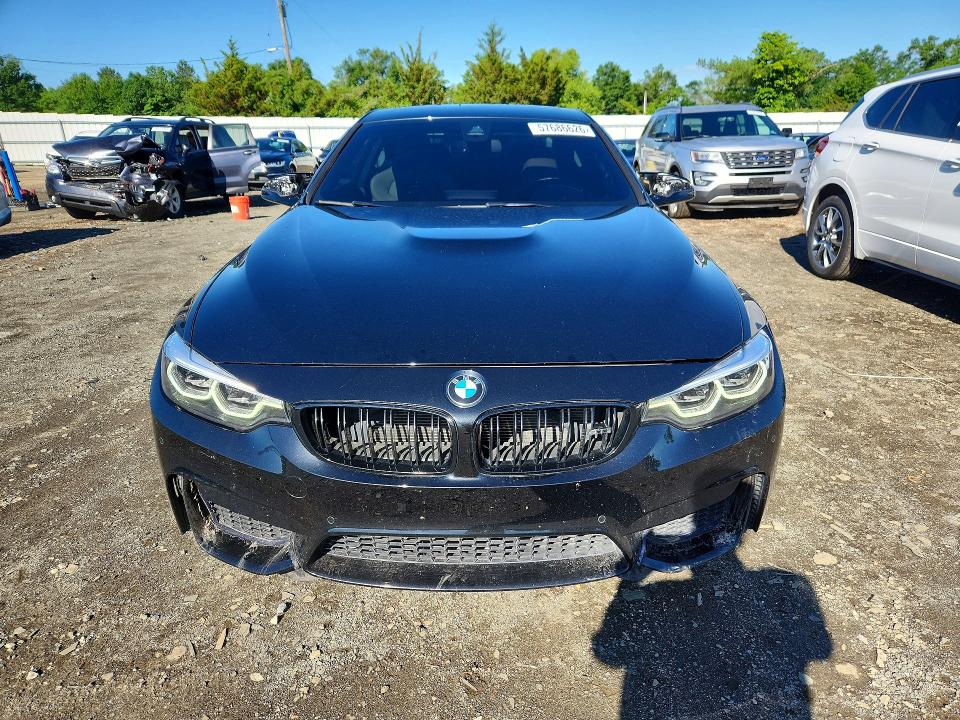 2018 BMW M4 VIN WBS4Y9C58JAC87620 COPART salvage auction — SIDE, Salvage Title, sold $27,250 on 2026-07-13 (photo 5)