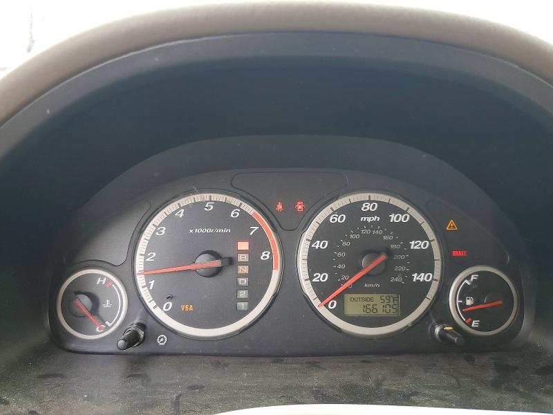 2006 Honda Cr-v VIN JHLRD788X6C063583 COPART salvage auction — REAR END, Or - Salvage Title Certificate, sold $1,300 on 2026-07-07 (photo 9)