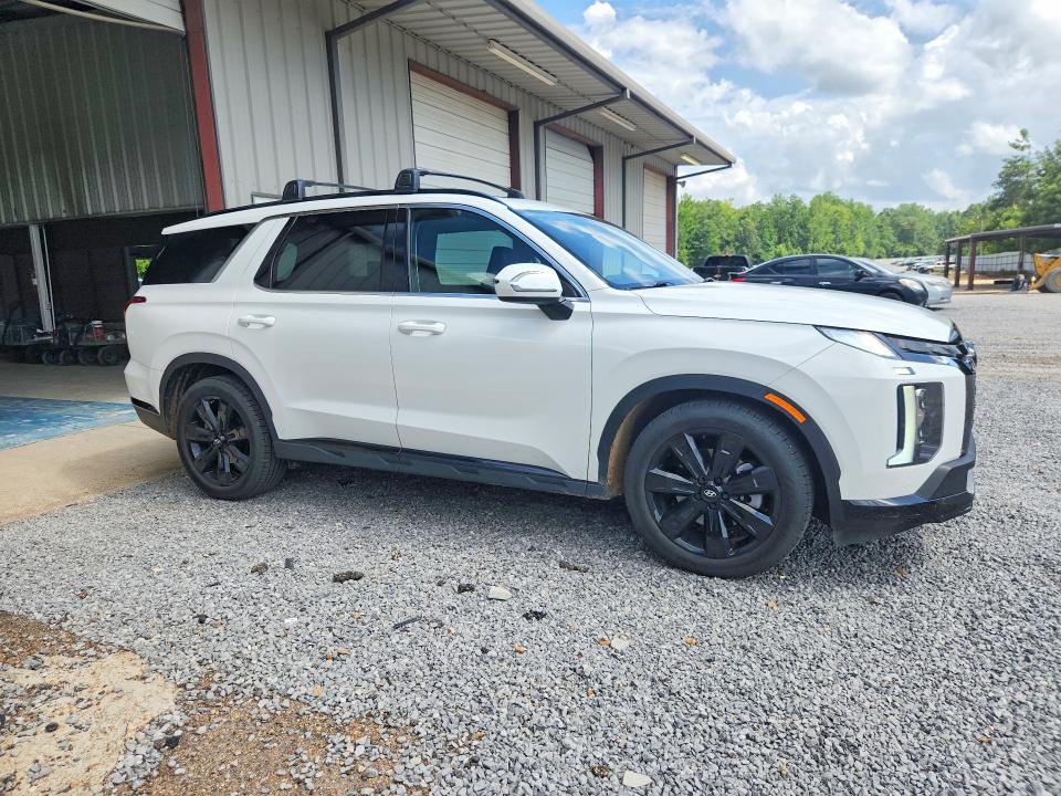 2024 Hyundai Palisade VIN KM8R34GE3RU665936 COPART salvage auction — WATER/FLOOD, MS - CERT OF TITLE - FLOOD SALVAGE, sold $11,000 on 2026-07-08 (photo 4)